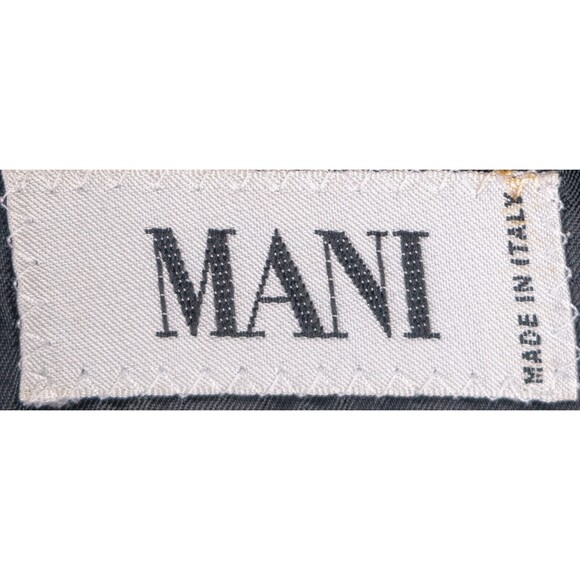 MANI Vintage Sport Coat Jacket Blazer Men Size 42R Textured Two Button WOOL - Picture 12 of 16